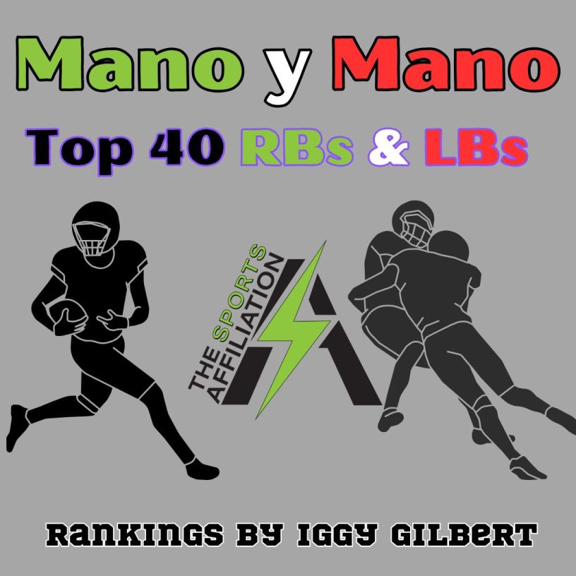 Top 40 LB and RB rankings